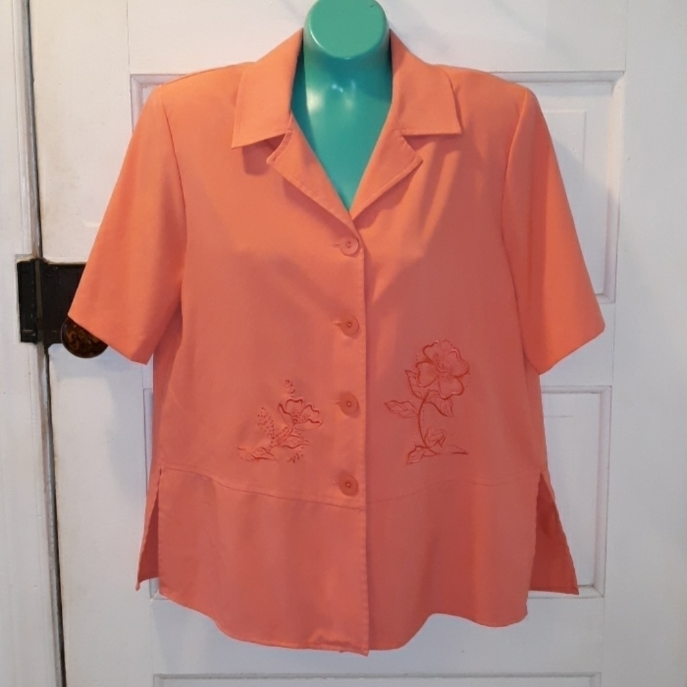 Southern Lady medium pink blouse